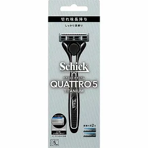 シック クアトロ5チタニウム ホルダー 刃付+替刃1個