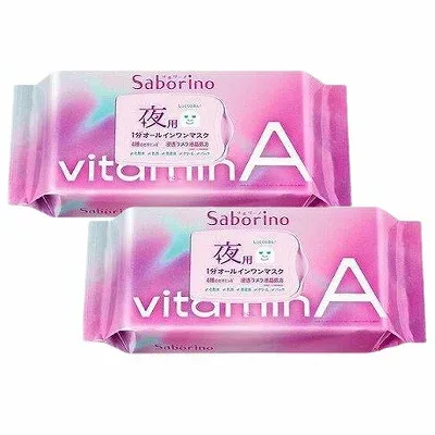 BCL サボリーノ お疲れさマスク ビタットA 30枚入×2個セット「宅配便送料無料(B)」
