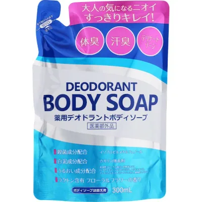 AJD 薬用デオドラントボディソープ 詰替300mL