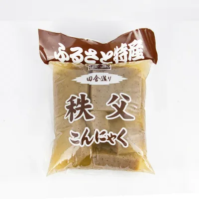 秩父こんにゃく 900g 板こんにゃくカット済【ふるさと両神(埼玉県秩父郡小鹿野町)送料別】【NS】