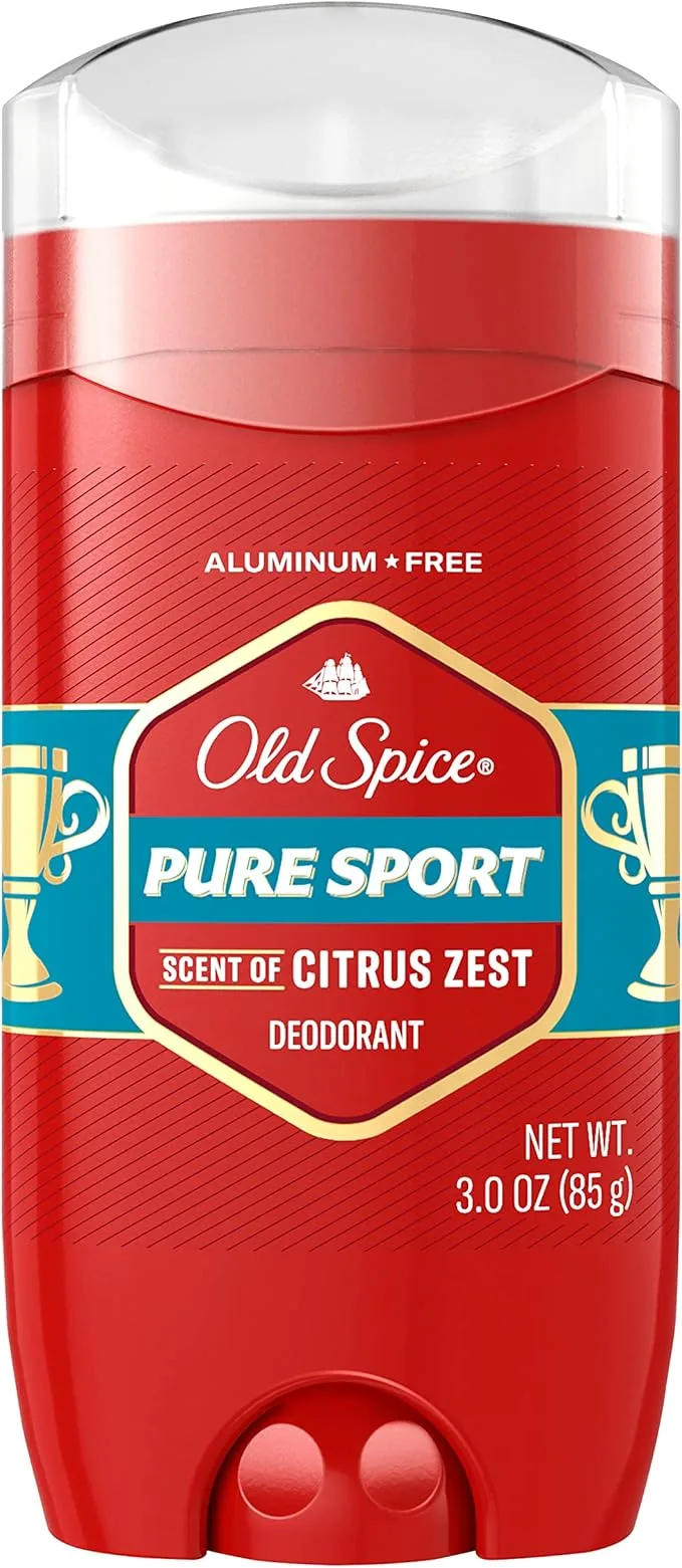 送料無料!男のワキの匂いをシャットアウト!【Old Spice】 オールドスパイス デオドラント制汗剤 HEデオドラント(ピュアスポーツ)82g