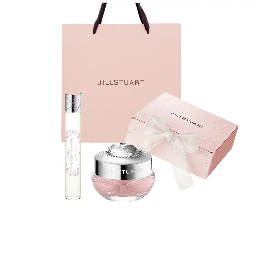 JILLSTUART/ジルスチュアートリップマスク&ローラーボー ラシャスベリー・ミルクティーブレンド・ホワイトフローラル オードトワレ ローラーボール 誕生日 プレゼント ギフト ショッパー付き 贈り物 ラッピング済