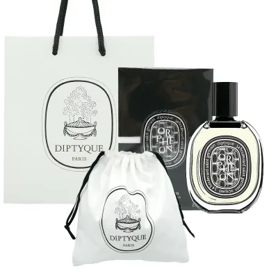 ラッピングDIPTYQUE ディプティック オードパルファン オルフェオン 75ml 誕生日 プレゼント ギフト セット ショッパー付き 贈り物 ラッピング 巾着袋付き