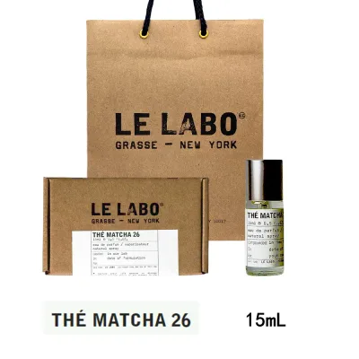 LE LABO ル ラボ マッチャ 26 THE MATCHA 26 オードパルファム 香水 eau de parfum 15mL 【公式BOXラッピング】ショッパー付き プレゼント ギフト