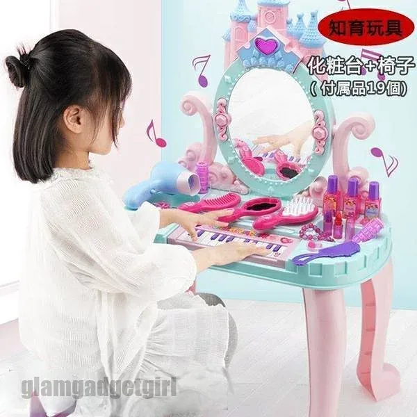 新生活応援 ままごと ドレッサー おもちゃ お化粧 メイク おめかし 化粧台 ミラー 鏡 ままごとセット 子供ドレッサー 知育玩具 インテリア ダイニング プレゼント ギフト