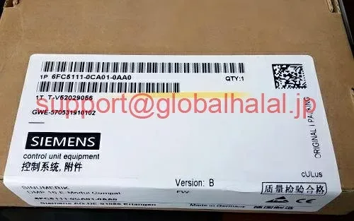 新品【東京発★適格請求書★代引可】Siemens 6FC53030AA011AA0 6FC5303-01-1AA0 【6ヶ月保証】