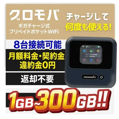 \最大40%OFF/チャージ型ポケットWiFi 買い切り 返却不要 月額0円 契約不要 1GB〜300GB選択式 docomo au SoftBank 楽天対応 チャージ wifi ポケット Wi-Fi モバイルルーター ワイファイ カーwifi 車載 wifiルーター プリペイド モバイルWiFi ワイファイ