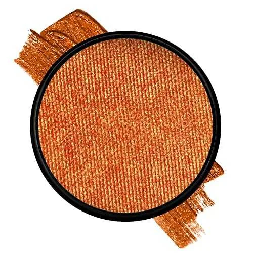 Mehron Paradise FX Metallics Metallic Orange 1.4 oz / Professional Water Activated Shimmering Metallic Paint for Raves, Costumes, Special Effects, Halloween, Stage, Screen, Theater & Cosplay FX