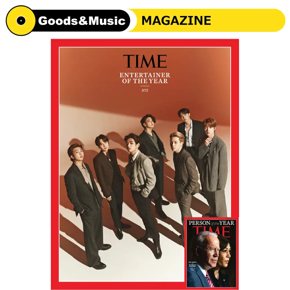 【米国版】【和訳選択】2020年 12月 21日~28日版 TIME BTS (INNER COVER) BIDEN COVER 画報 インタビュー 韓国 雑誌 マガジン KOREAN MAGAZINE【弊店限定特典】【安心国内発送】
