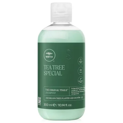 Paul Mitchell Tea Tree Cool Shampoo 300ml แชมพูสำหรับหนังศีรษะมัน 1 ชิ้น สำหรับร้านเสริมสวยเท่านั้น (ของขวัญจะหมดเมื่อของขวัญหมด)