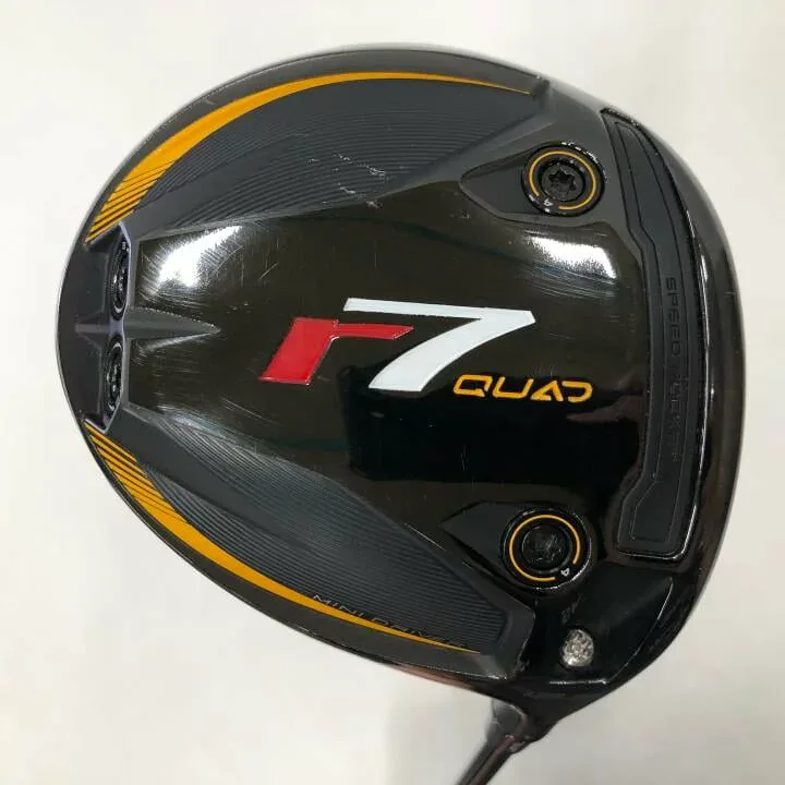 【中古】テーラーメイド r7 QUAD MINI DRIVER ドライバー 13.5° Sフレックス 44.0インチ ヘッドカバーあり Diamana SILVER TM55(r7 QUAD) Cランク 右利き用 Taylormade ゴルフクラブ アールセブンクアッドミニド