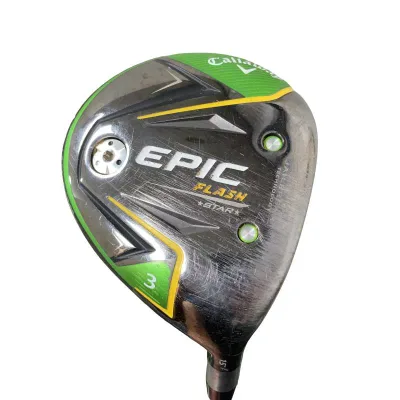 【中古】 キャロウェイ EPIC FLASH STAR 3W フェアウェイウッド FW Speeder EVOLUTION for CW(フェアウェイ) (フレックスSR) メンズ 男性用 右利き 右用 Dランク ゴルフクラブ