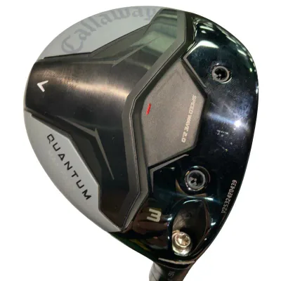 【中古】 キャロウェイ QUANTUM MAX FAST 3W フェアウェイウッド FW SPDSTAR 40(QUANTUM FW) (フレックスR) メンズ 男性用 右利き 右用 Bランク ゴルフクラブ