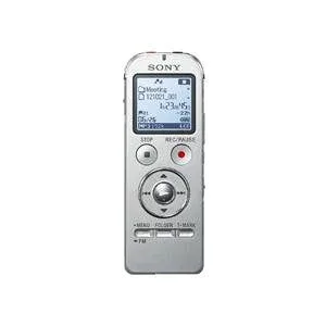 【中古】SONY ステレオICレコーダー FMチューナー付 4GB シルバー ICD-UX533F/S