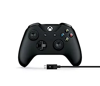 【中古】マイクロソフト ゲームコントローラー Bluetooth/有線接続/xbox one/Windows対応 PC用USBケーブル 4N6-00003