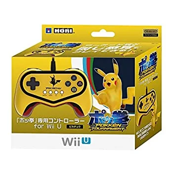 【中古】(非常に良い)【Wii U対応】「ポッ拳」専用コントローラー for Wii U ピカチュウ