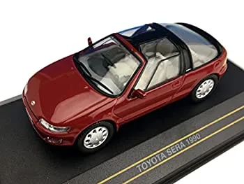 【中古】(非常に良い)FIRST:43 1/43 トヨタ セラ 1990 レッド 完成品