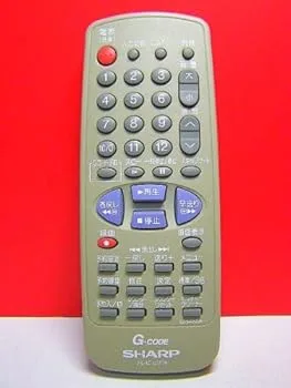 【中古】(非常に良い)シャープ テレビ・ビデオリモコン G1548SA