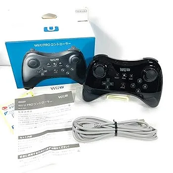 【中古】Wii U PRO コントローラー kuro