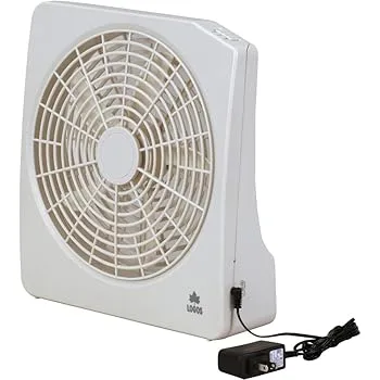 【中古】(非常に良い)ロゴス 扇風機 2電源・どこでも扇風機(AC・電池) 81336702