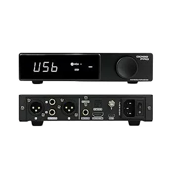 【中古】SMSL DO100 PRO 2xES9039Q2M バランスDAC、XMOS XU316 PCM768kHz DSD512 USB DAC、USB/Bluetooth5.1 LDAC/光/同軸/HDMI ARC入力コンバーター、RC