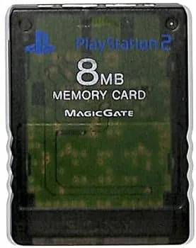 【中古】(非常に良い)PlayStation 2専用メモリーカード(8MB) ゼン・ブラック