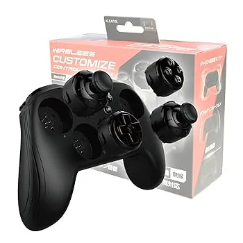 【中古】アローン Switch/Switch Lite用 カスタマイズコントローラー 有機ELモデルにも対応 ボタンを自由にカスタマイズ 無線/有線 両対応 背面ボタン搭