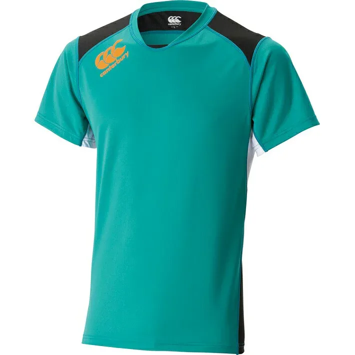 ラグビー カンタベリー トレーニング Tシャツ ジェイド RG30003-43