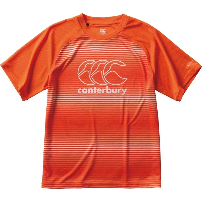 ラグビー カンタベリー トレーニング Tシャツ オレンジ RG30007-58