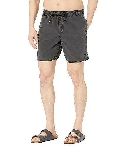 送料無料 ヴォルコム Volcom メンズ 男性用 スポーツ・アウトドア用品 水着 Center 17" Trunks - Black 2