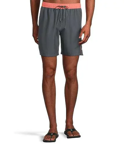 送料無料 オニール O'Neill メンズ 男性用 スポーツ・アウトドア用品 水着 Hermosa Side Panel Ew 17 Boardshorts - Graphite