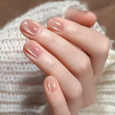 BHIDENAW ネイルチップ ショート 24枚入 ネイルチップ 人気 和風 かわいい シンプル おしゃれ 成人式 結婚式 パーティー 日常生活に使用できます 花嫁ネイル (若々しさ-307, M)