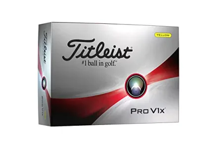 Titleist タイトリスト プロV1x 12球入り イエロー PRO V1x
