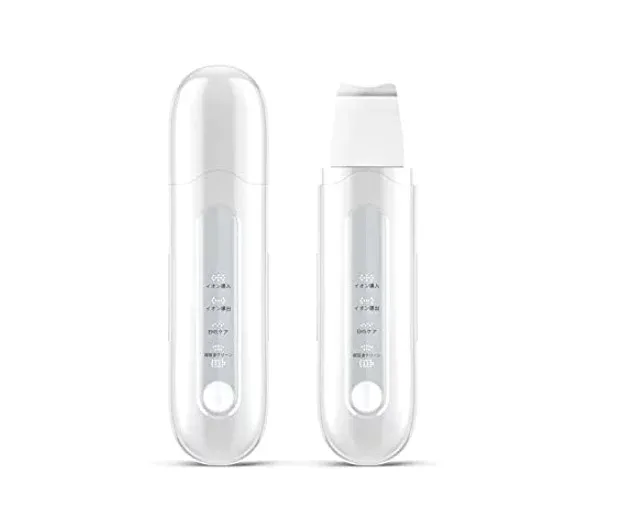 【クリックポスト】nizmir ウォーターピーリング 美顔器 超音波ピーリング 深層清潔 イオン導入導出 1126-4258