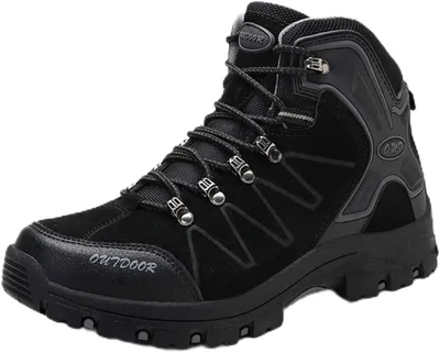トレッキングシューズ メンズ レディース ハイキングシューズ レースアップ コンフォート 登山靴 トレッキング シューズ 靴 24.5cm 登山 アウトドア ハイキング キャンプ 防水 撥水 ファッシ