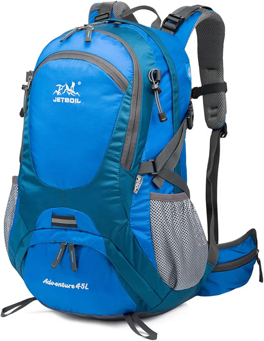 登山バッグ 45L 登山リュック 大容量 バックパック 撥水・防汚 リュックサック ザック 多機能 収納性 超軽量 通気性 男女兼用 ハイキング キャンプ 防災 遠足 旅行 アウトドア
