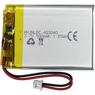 直流3.7 V 500 mAh 403040充電可能リチウムポリマー電池for DIY 3.7-5 V電子製品、内蔵2線電池を交換する