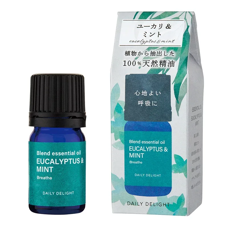 デイリーディライト エッセンシャルオイルS ユーカリ&ミント 3mL