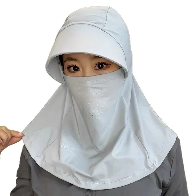 Face Mask, Unisex, UV Protection, UV Protection, Sun Protection, Full Face Coverage, Neck Protection, Cool Touch, Lightweight, Nylon, Neck Gaiter, Balaclava, For Summer, Driving, Cycling, Fishing, Outdoor Sports