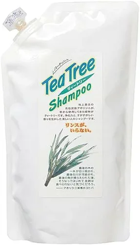 ハーティーハート ティーツリーシャンプー リンスインシャンプー 大容量 詰め替え用 420ml オーガニック 植物由来 アミノ酸 ノンシリコン 頭皮