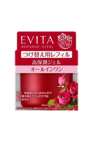 EVITA(エビータ) エビータ ボタニバイタル ディープモイスチャー ジェル〈つけ替え用レフィル〉 ナチュラルローズの香り オールインワンジェル 単品