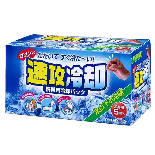 KIYOU JOCHUGIKU Kiyo Pyrethrum Quick Cooling 5 Pieces Made in Japan K-2593 17.3×2×11cm