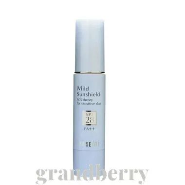 【ネコポス発送・国内正規品】アクセーヌ マイルドサンシールド SPF28 PA++ 22g (日焼け止め保湿ベースクリーム) *