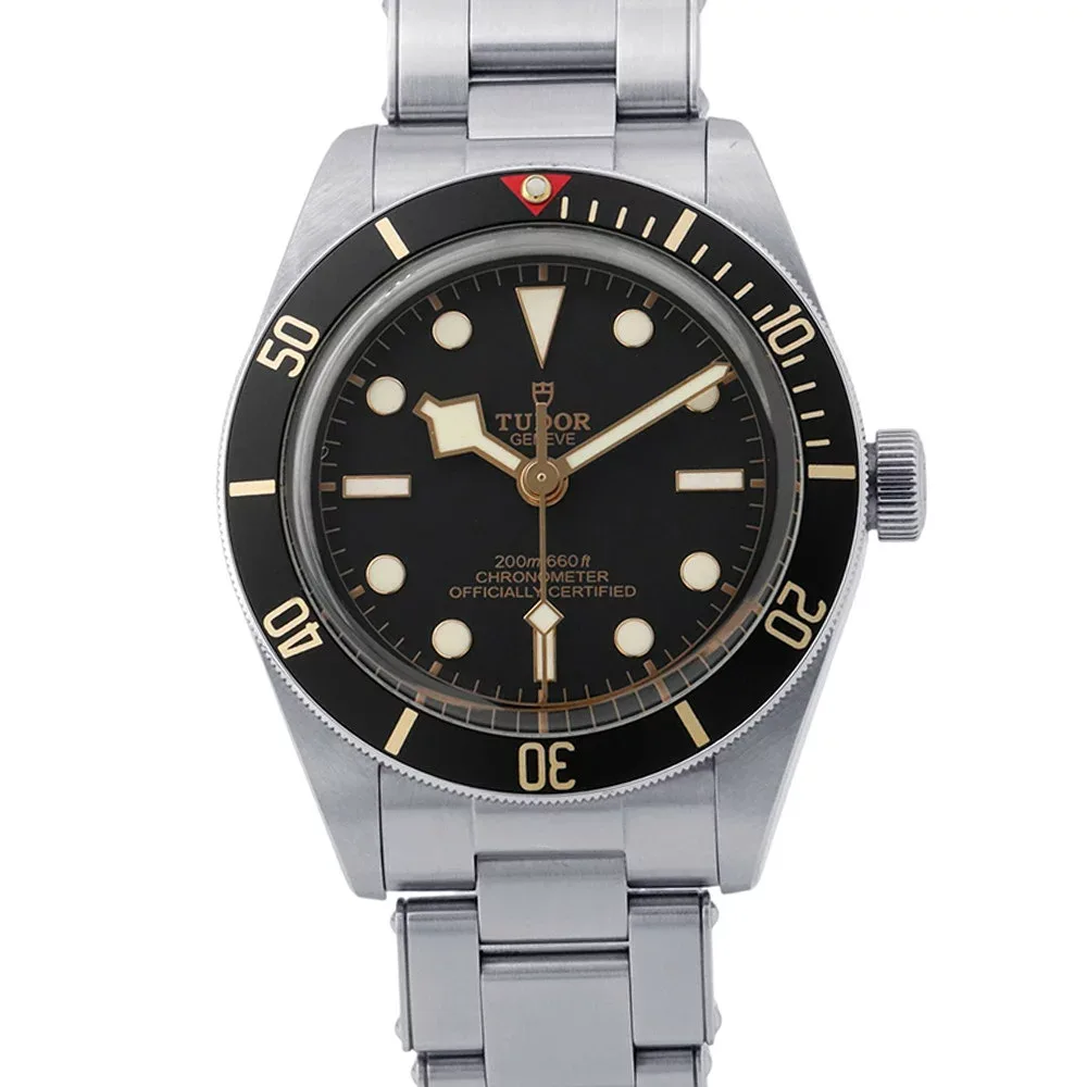 チュードル ブラックベイ58 79030N TUDOR チューダー 腕時計 ウォッチ 黒文字盤 中古 【返品保証】 チュードル ブラックベイ TUDOR チュードル 中古