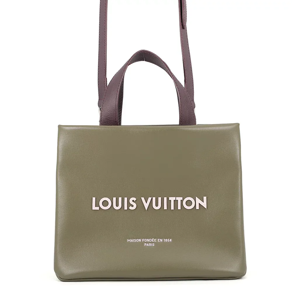 ルイヴィトン トートバッグ カウハイドレザー ショッパー・トート ミニ M15238 LOUIS VUITTON 2way 中古 【返品保証】 ルイ・ヴィトン バッグ LOUIS VUITTON BAG