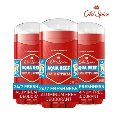 オールドスパイス Old Spice アクアリーフ ライム サイプレスの香り 3個セット 長時間持続 スティックタイプ 3.0oz×3 ワキガ 匂い デオドラント 【エクスプレス便】