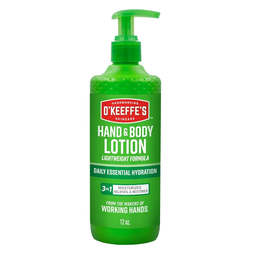 O'Keeffe's Hand and Body Lotion 12oz オキーフス ハンド&ボディローション 340g 乾燥肌 保湿 オールインワン 【エクスプレス便】