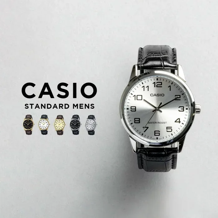 【10年保証】【日本未発売】CASIO STANDARD MENS カシオ スタンダード MTP-V001GL.L 腕時計 時計 ブランド メンズ レディース キッズ 子供 男の子 女の子 チープカシオ チプカシ アナログ 薄型 軽量 ブラック 黒 海外モデル ギフト プレゼント
