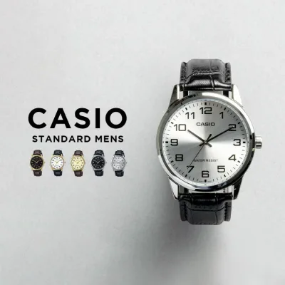 【10年保証】【日本未発売】CASIO STANDARD MENS カシオ スタンダード MTP-V001GL.L 腕時計 時計 ブランド メンズ レディース キッズ 子供 男の子 女の子 チープカシオ チプカシ アナログ 薄型 軽量 ブラック 黒 海外モデル ギフト プレゼント