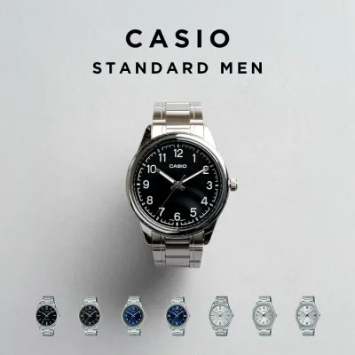【10年保証】【日本未発売】CASIO STANDARD MEN カシオ スタンダードMTP-V005D腕時計 時計 ブランド メンズ レディース レディース キッズ 子供 男の子 女の子 チープカシオ チプカシ アナログ ブラック 黒 シルバー シンプル メタル 海外モデル ギフト プレゼント